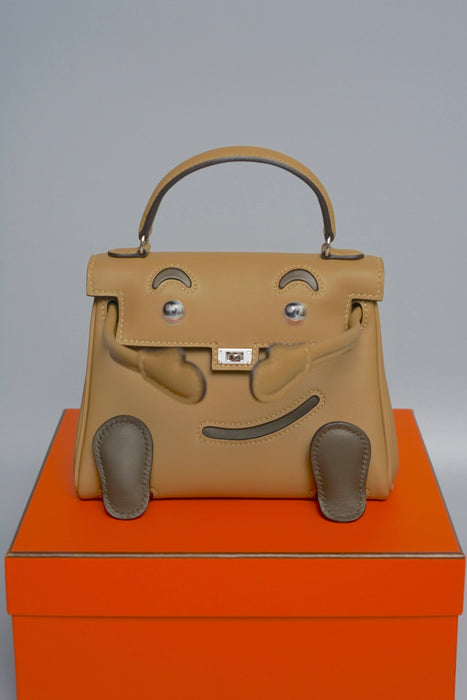 Hermes Kelly Dole in Dune Phw (Brand New)