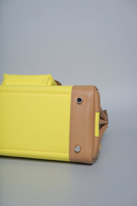 Hermes Birkin 25 Cargo in Jaune Citron Phw