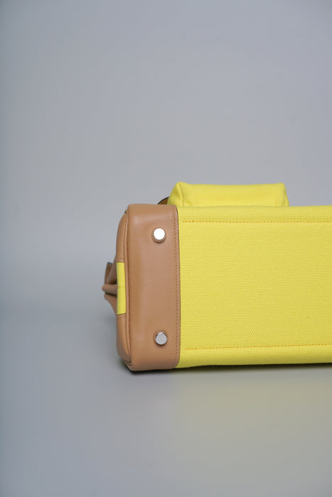 Hermes Birkin 25 Cargo in Jaune Citron Phw