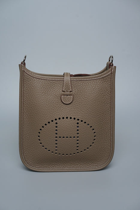 Hermes Mini Evelyne in Etoupe Phw