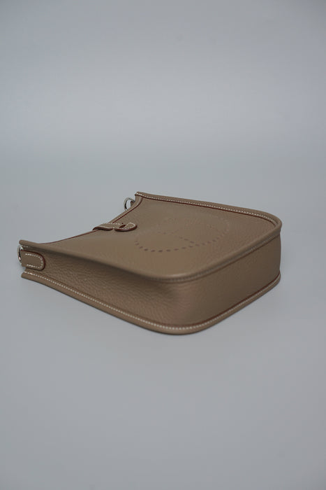 Hermes Mini Evelyne in Etoupe Phw