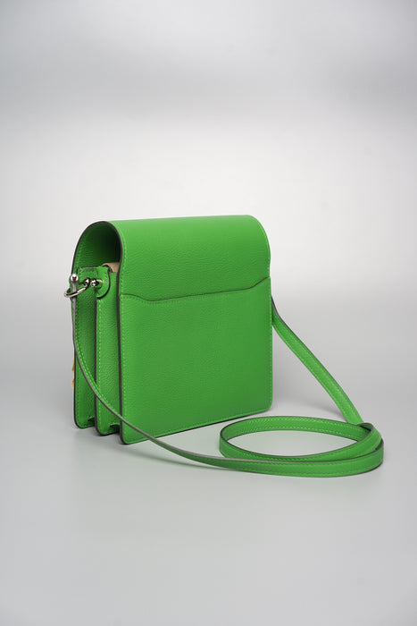 Hermes Mini Roulis in Vert Yucca/Vert Fizz Phw