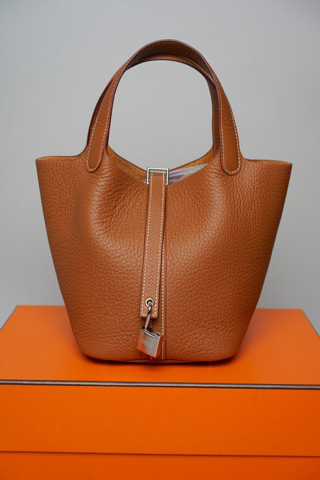 Hermes Picotin 18 in Gold Phw (Brand New)