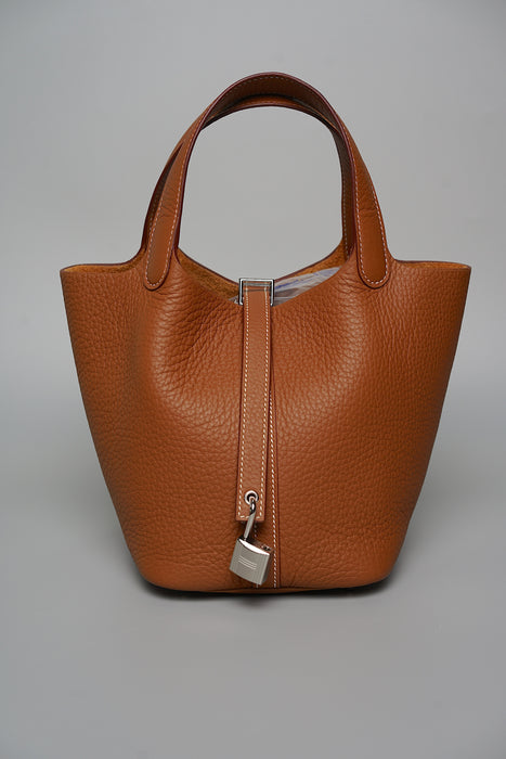 Hermes Picotin 18 in Gold Phw (Brand New)