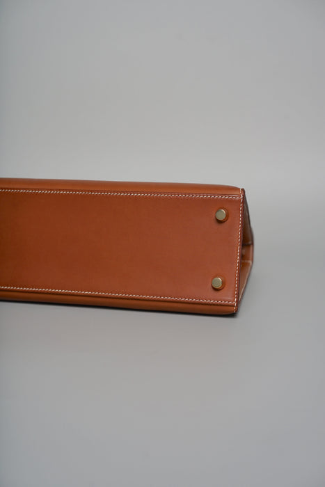 Hermes Kelly 25 in Smooth Barenia Ghw (Brand New)