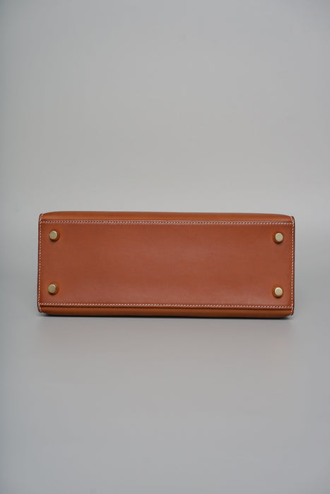 Hermes Kelly 25 in Smooth Barenia Ghw (Brand New)