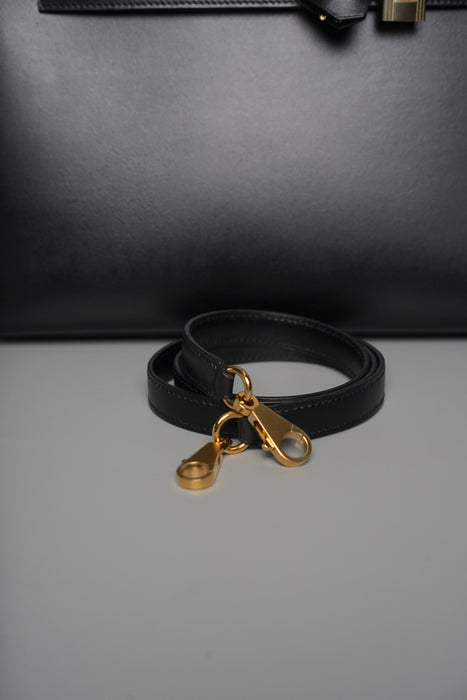 Hermes Kelly 28 in Black Box Ghw