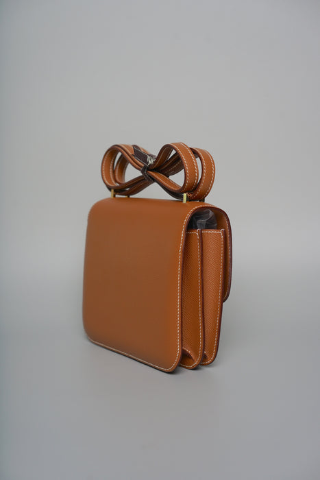Hermes Constance 18 in Gold Epsom Ghw (Brand new)