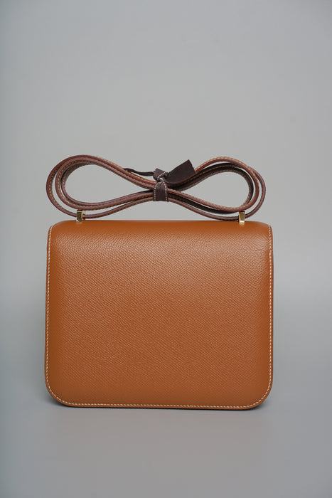 Hermes Constance 18 in Gold Epsom Ghw (Brand new)