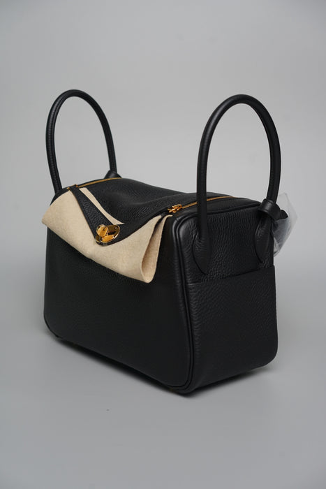 Hermes Lindy 26 in Black Ghw (Brand New)