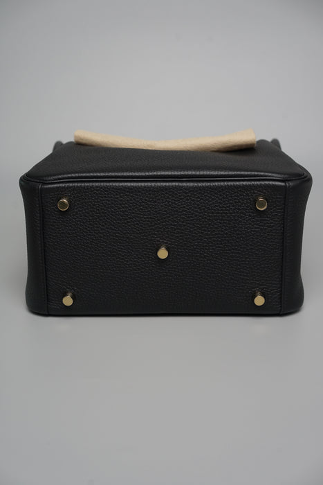 Hermes Lindy 26 in Black Ghw (Brand New)