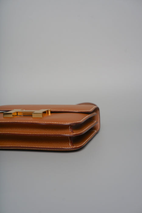 Hermes Constance 18 in Gold Epsom Ghw (Brand new)