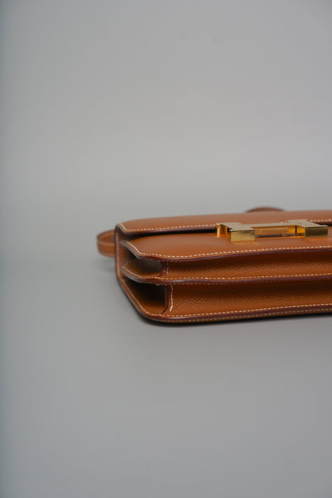 Hermes Constance 18 in Gold Epsom Ghw (Brand new)