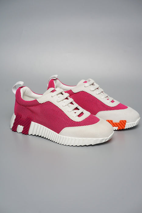 Hermes Bouncing Sneakers in Rose Size 39.5 (Brand New)