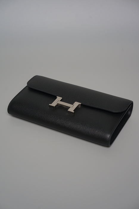 Hermes Constance To Go in Noir Epsom Phw