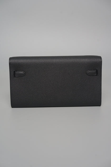 Hermes Kelly To Go in Noir Ghw (Brand New)