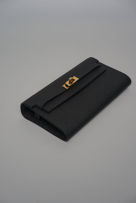 Hermes Kelly To Go in Noir Ghw (Brand New)
