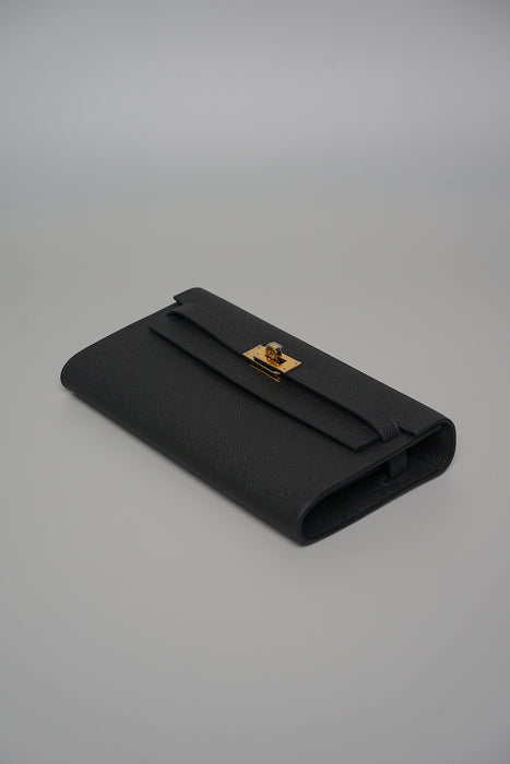 Hermes Kelly To Go in Noir Ghw (Brand New)