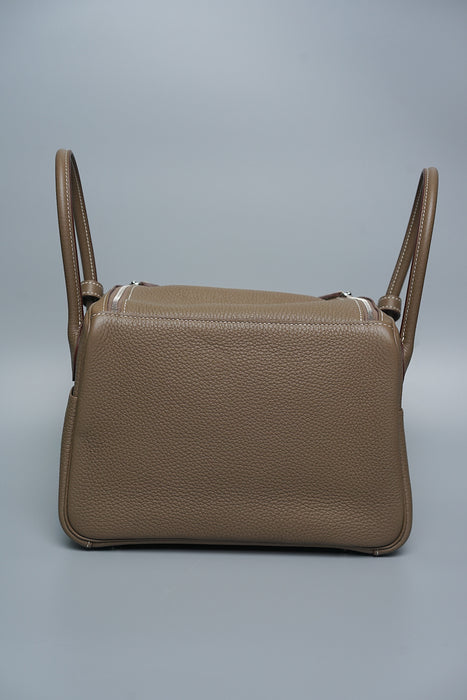 Hermes Lindy 26 in Etoupe Phw (Brand New)