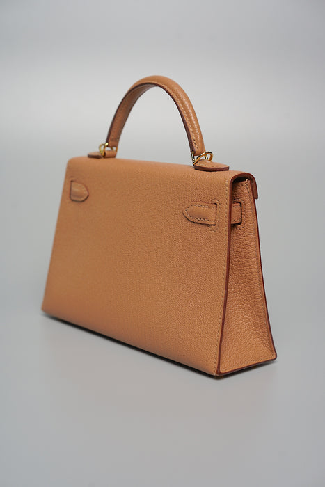 Hermes Kelly 20 in Quebracho Chevre Ghw