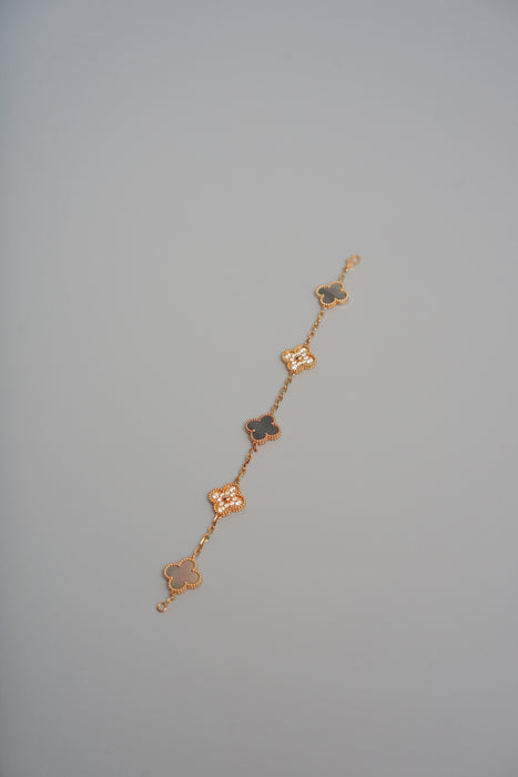 VCA 5 Motifs in RoseGold Diamonds (Brand New)