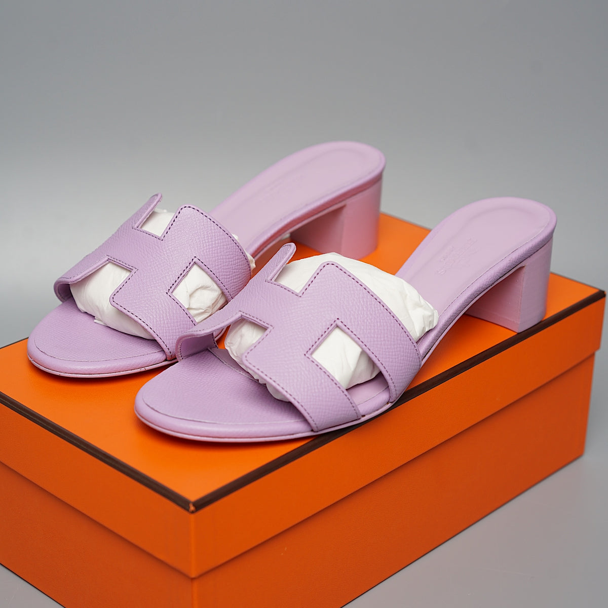 Hermes Oasis Sandals in Violet Size 37 (Brand New)– ORANGEPORTER