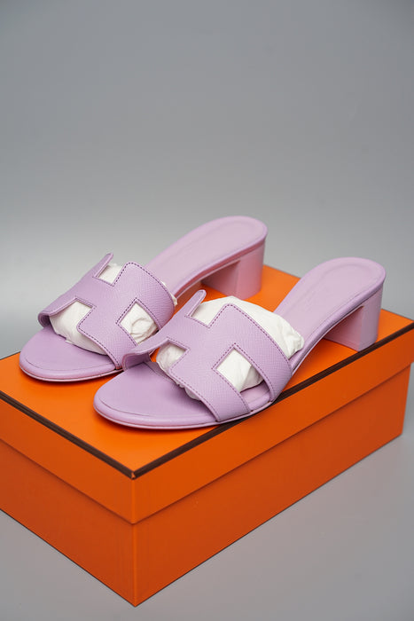 Hermes Oasis Sandals in Violet Size 37 (Brand New)