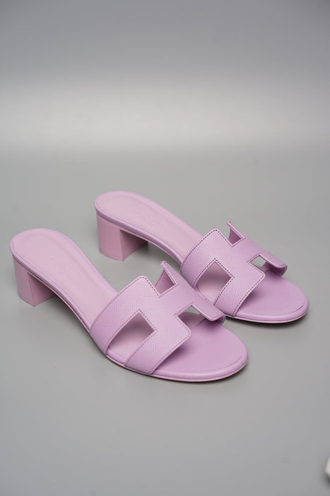 Hermes Oasis Sandals in Violet Size 37 (Brand New)