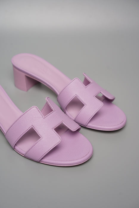 Hermes Oasis Sandals in Violet Size 37 (Brand New)