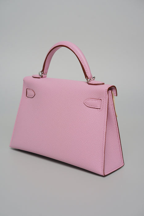 Hermes Kelly 20 in Mauve Sylvestre Phw (Brand New)