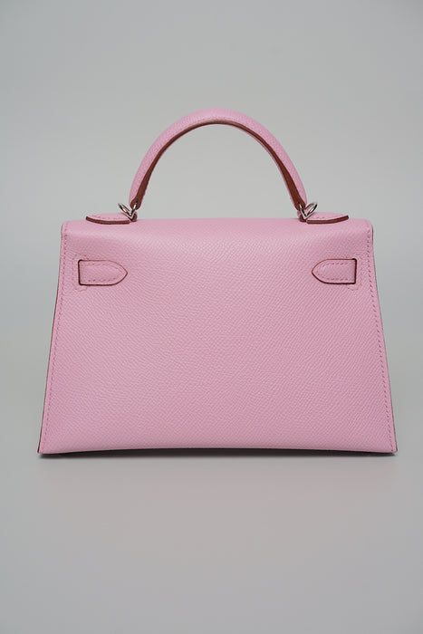 Hermes Kelly 20 in Mauve Sylvestre Phw (Brand New)