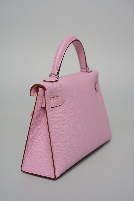Hermes Kelly 20 in Mauve Sylvestre Phw (Brand New)