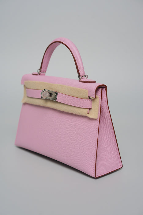 Hermes Kelly 20 in Mauve Sylvestre Phw (Brand New)