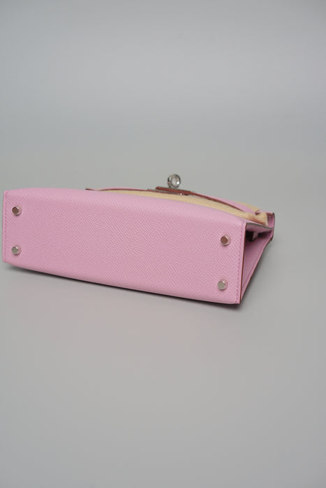 Hermes Kelly 20 in Mauve Sylvestre Phw (Brand New)
