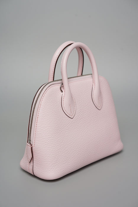 Hermes Mini Bolide in Rose Darling Chèvre Phw (Brand New)