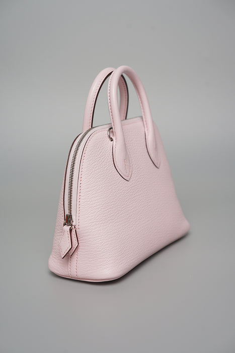 Hermes Mini Bolide in Rose Darling Chèvre Phw (Brand New)