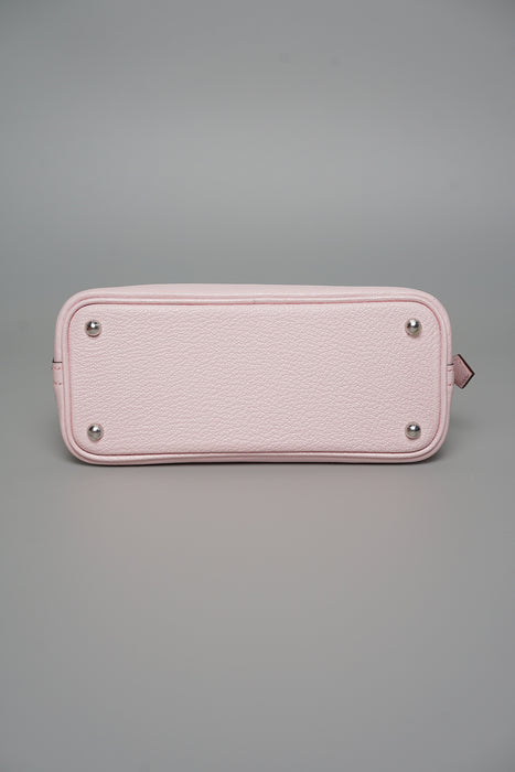Hermes Mini Bolide in Rose Darling Chèvre Phw (Brand New)