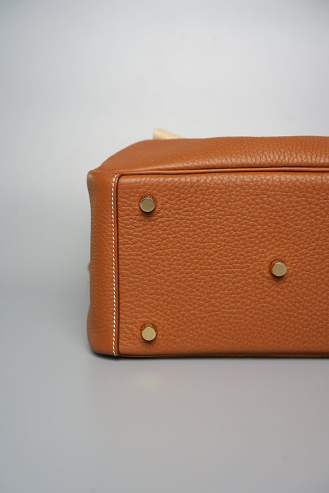 Hermes Lindy 26 in Gold Ghw