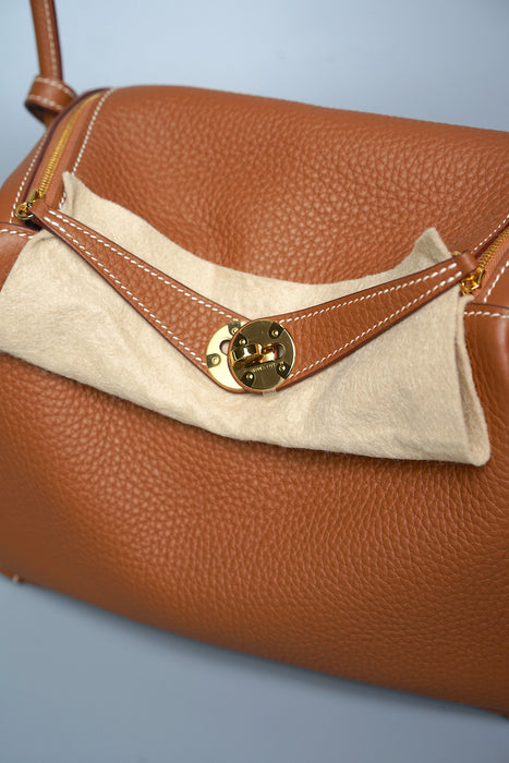 Hermes Lindy 26 in Gold Ghw