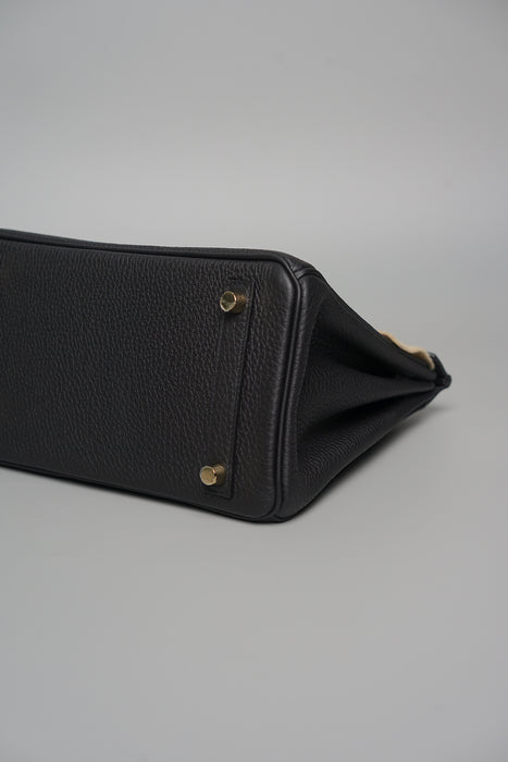 Hermes Birkin 25 in Black Togo Ghw (Brand New)
