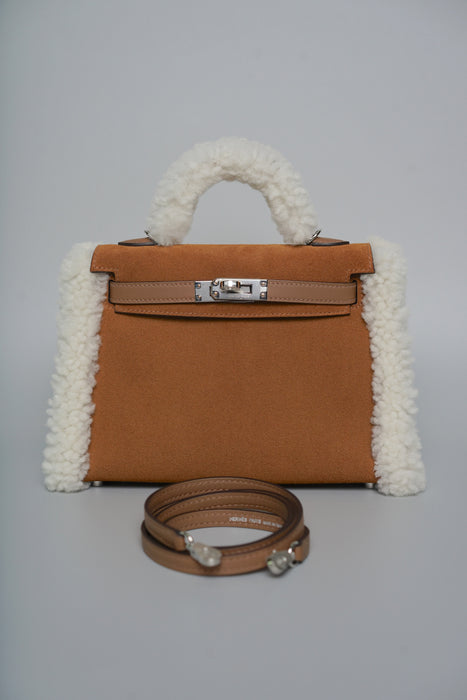 Hermes Kelly 20 in Alezan Teddy Chamolis Phw (Brand New)