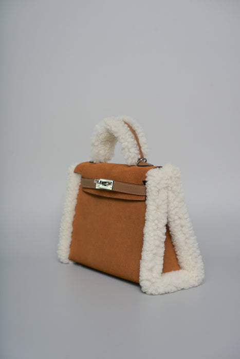 Hermes Kelly 20 in Alezan Teddy Chamolis Phw (Brand New)