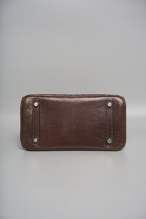 Hermes Birkin 25 in Ebene Lizard Phw