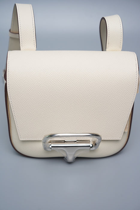 Hermes Della Cavalleria Mini in Nata Phw (Brand New)