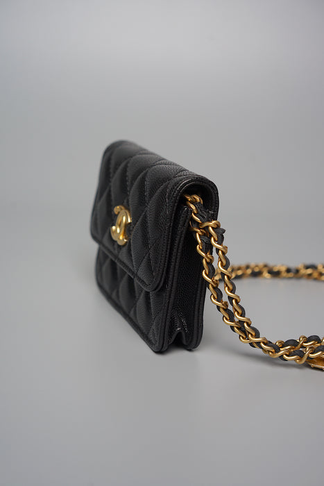 Chanel Twist Your Buttons Wallet with Chain (Brand New)