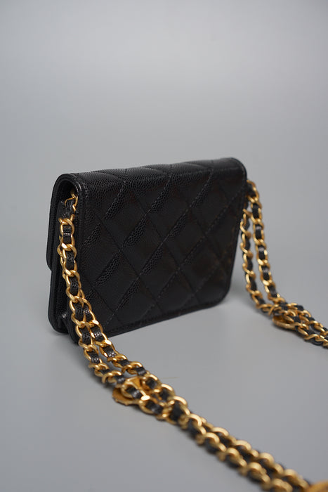 Chanel Twist Your Buttons Wallet with Chain (Brand New)