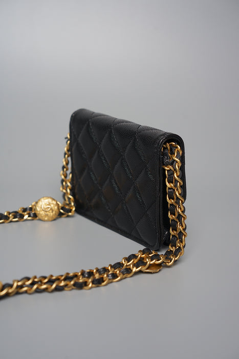 Chanel Twist Your Buttons Wallet with Chain (Brand New)