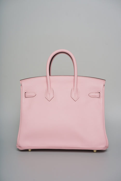 Hermes Birkin 25 in Sakura Swift Ghw (Brand New)