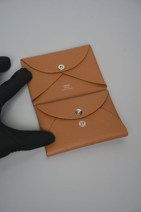Hermes Calvi Duo in Gold Phw (Brand New)