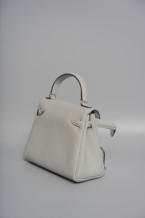 Hermes Kelly Dole in Glacier/Bleu Brume Phw (Brand New)